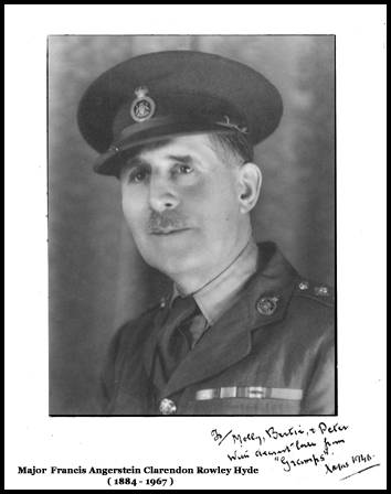 Major Francis Angerstein Clarendon Rowley-Hyde