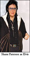 Shane Paterson as Elvis