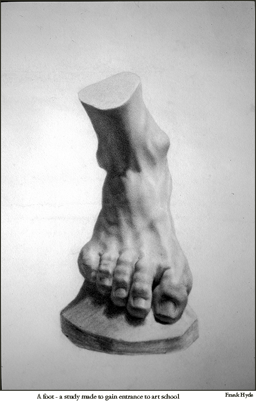 Study - a foot